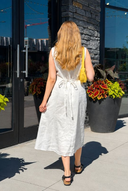Buttoned Shirt Dress