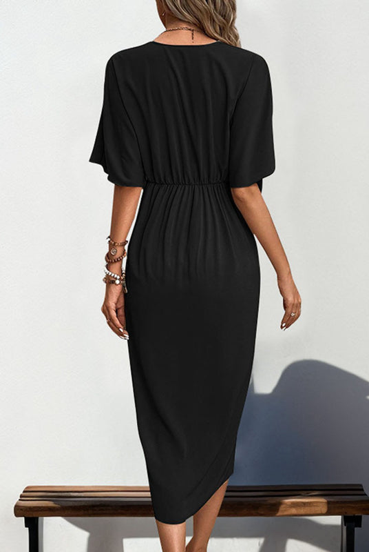 Front Knot Maternity Dress