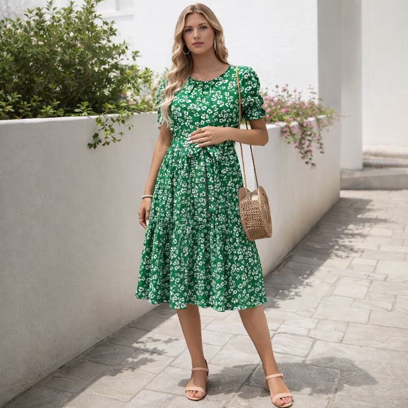 Go Green Maternity Dress