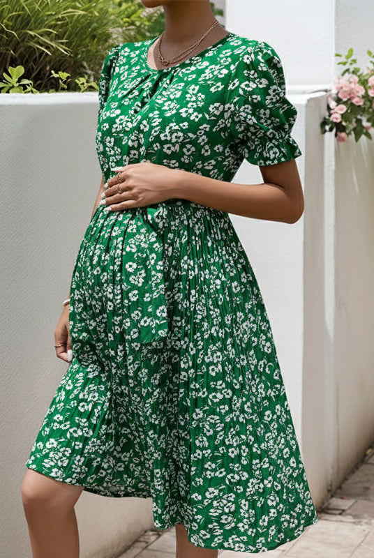 Go Green Maternity Dress