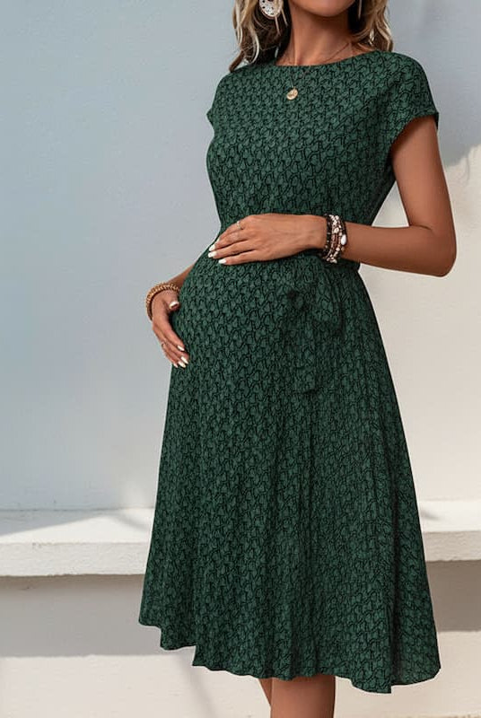 Lets Twirl Maternity Dress