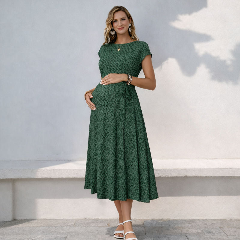 Lets Twirl Maternity Dress