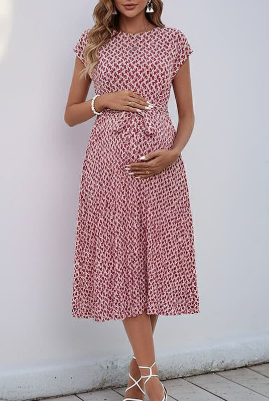 Lets Twirl Maternity Dress
