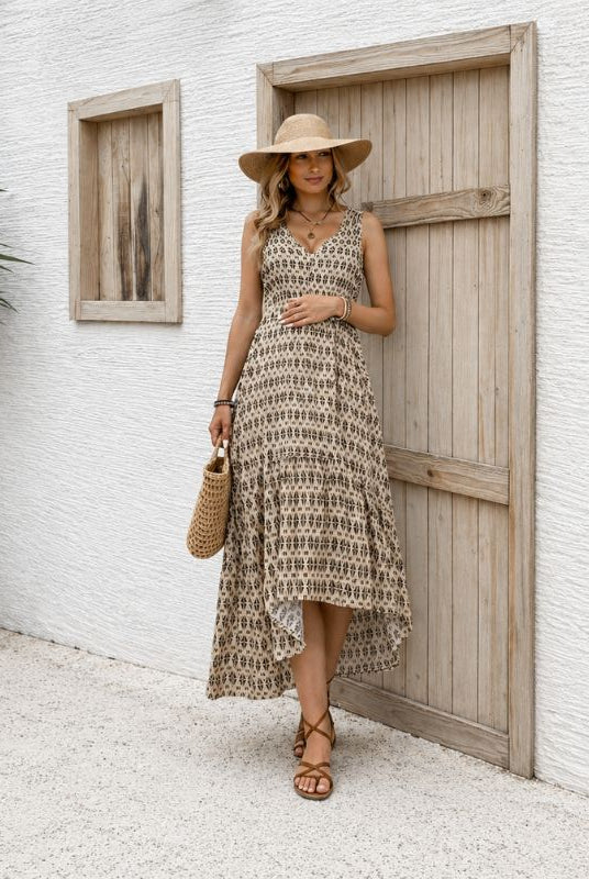 Patterned Mommy Dress