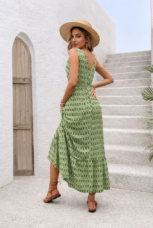 Patterned Mommy Dress