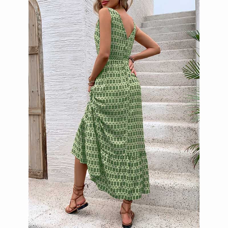 Patterned Mommy Dress