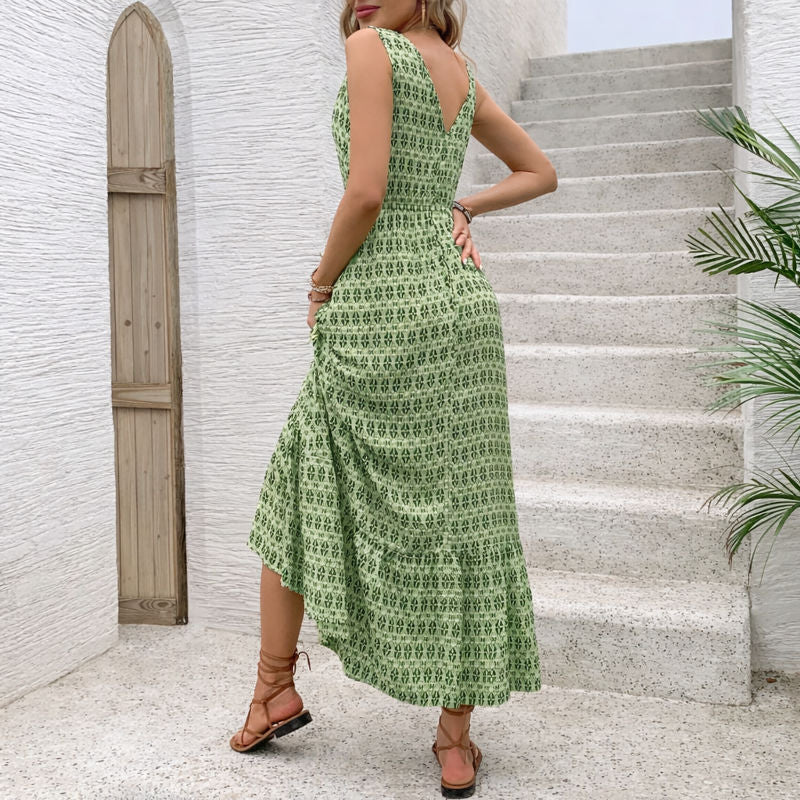 Patterned Mommy Dress