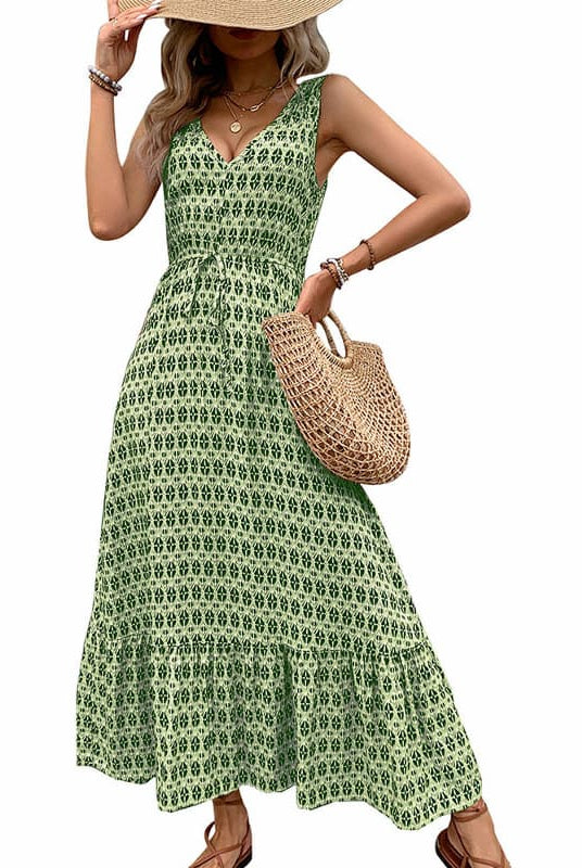 Patterned Mommy Dress
