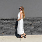 Buttoned Shirt Dress