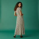 Crew Neck Retro Dress