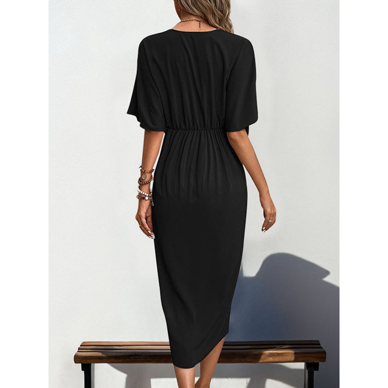 Front Knot Maternity Dress