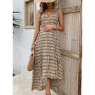 Patterned Mommy Dress