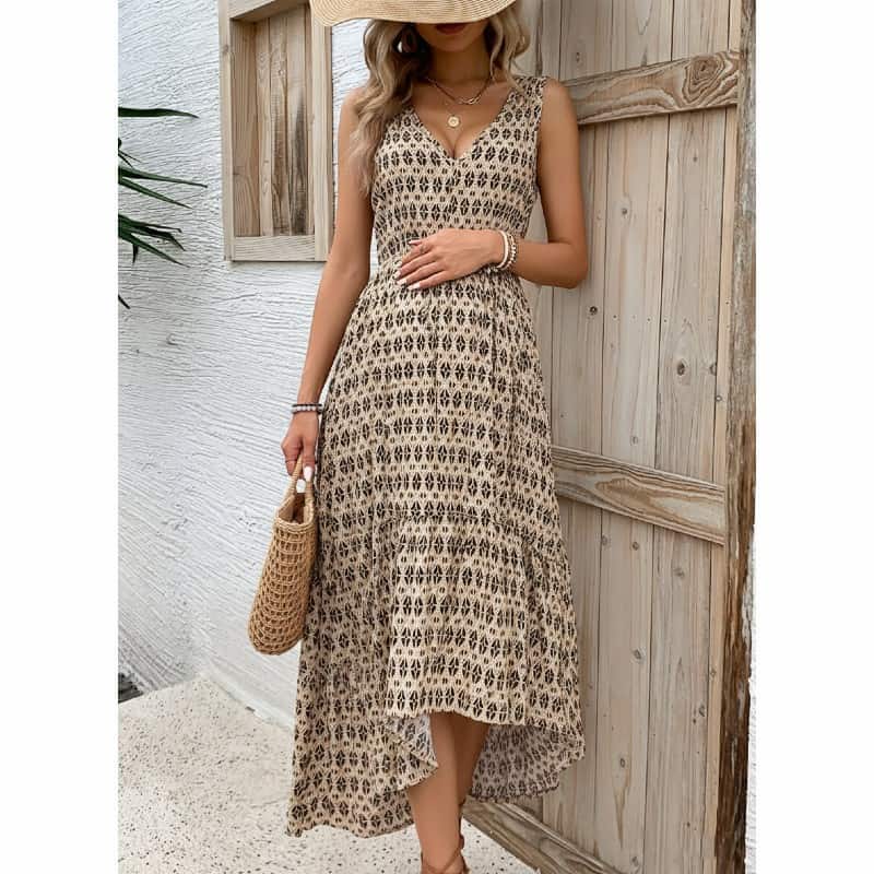 Patterned Mommy Dress