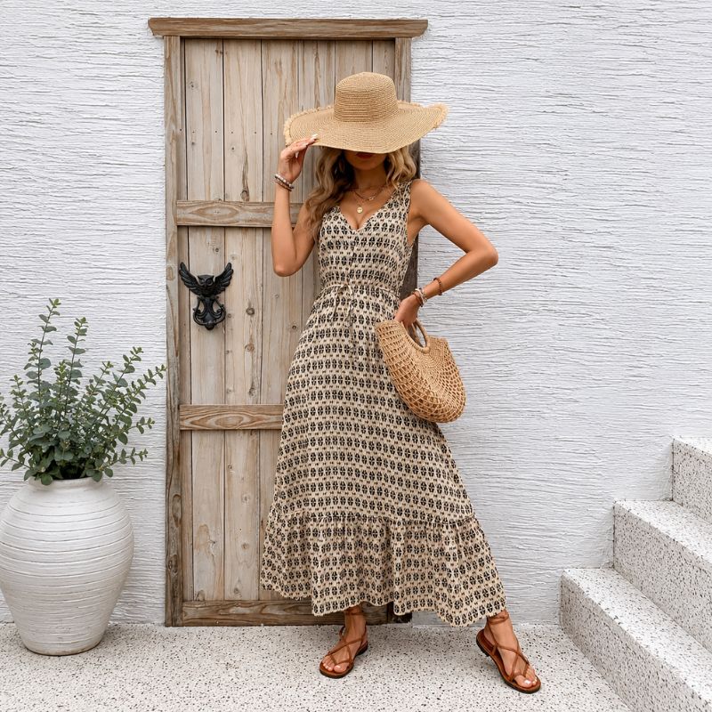Patterned Mommy Dress