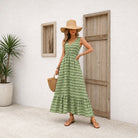 Patterned Mommy Dress