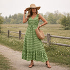 Patterned Mommy Dress