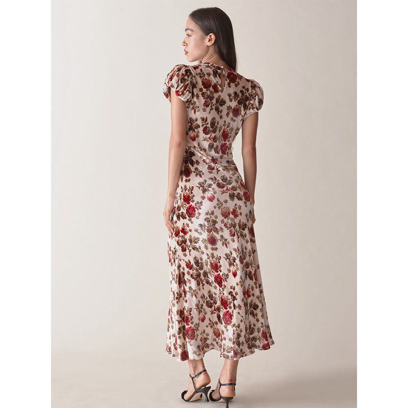 Peony Round Neck Dress