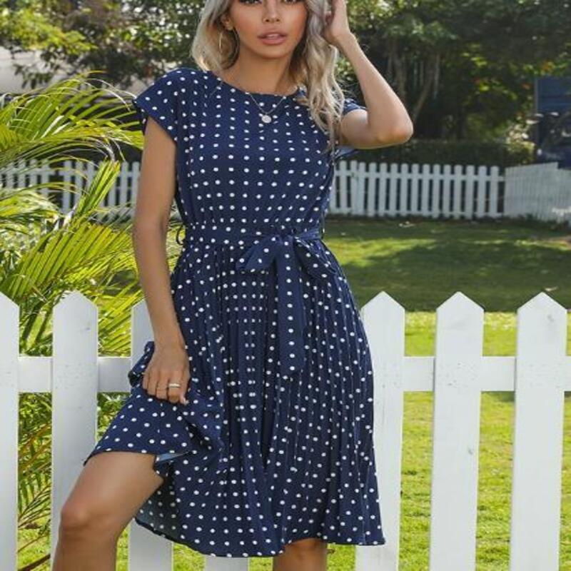 Royal_Blue maternity dress