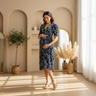 Side Wrap Floral Dress