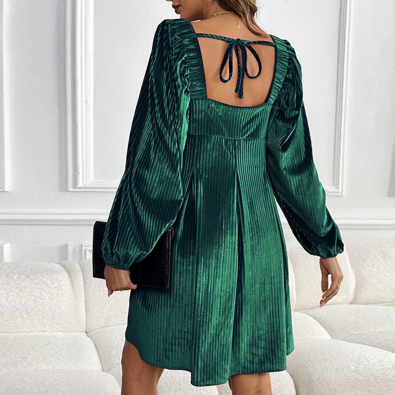 The Velvety Lady Dress