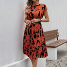 Wrinkly But Stylish Maternity Dress