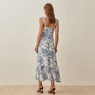 Ruffled Bottom Floral Dress