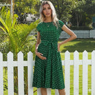 The Maternity Polka Dress